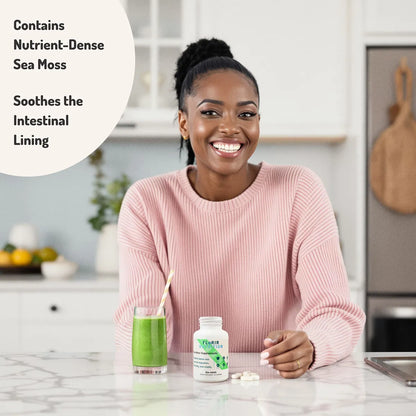 Premium Organic Sea Moss Supplement. (60 Capsules)