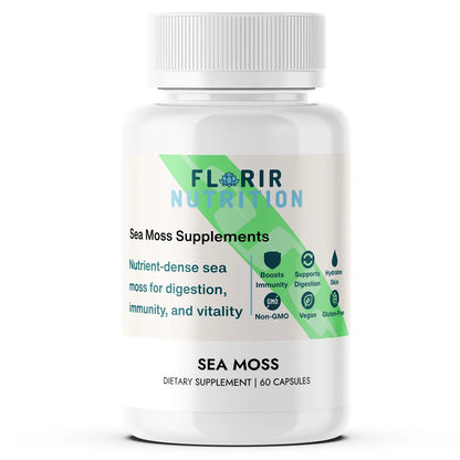 Premium Organic Sea Moss Supplement. (60 Capsules)