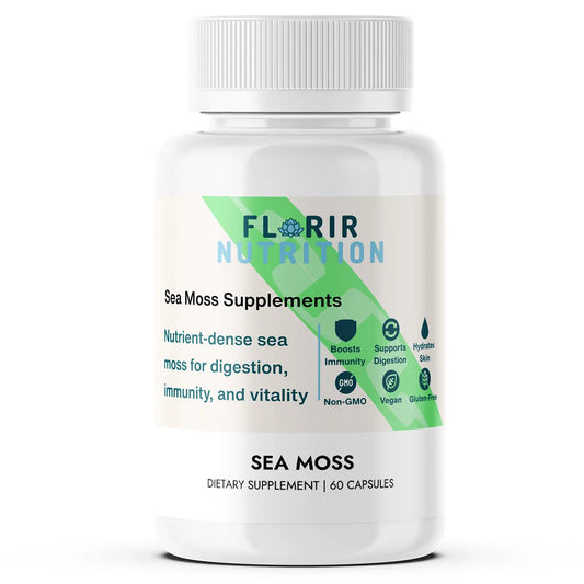 Premium Organic Sea Moss Supplement. (60 Capsules)