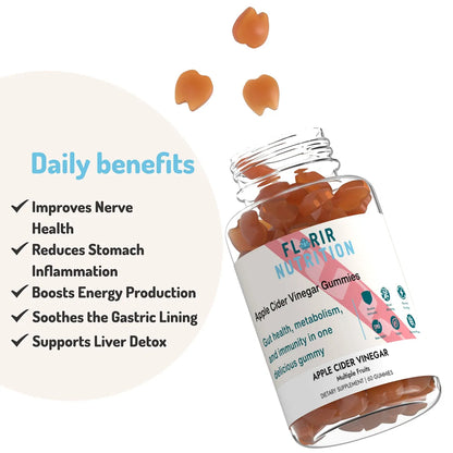 Premium Apple Cider Vinegar Gummies (60 Gummies)